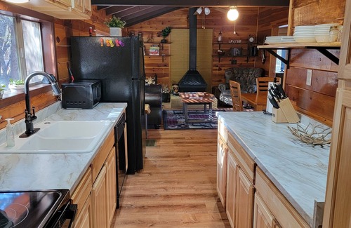 Pinetop-Lakeside Cabin | Cozy Two Bedroom Cabin with Fireplace!