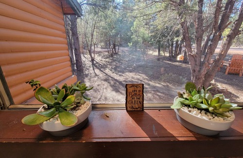 Pinetop-Lakeside Cabin | Cozy Two Bedroom Cabin with Fireplace!