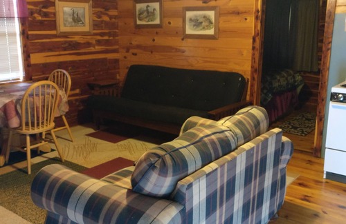 Mountain Pine House | COZY UNIT #3 WATERFRONT LOG CABIN