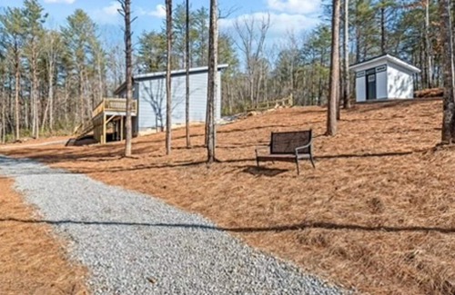 Lake Lure Cabin | Cozy Upscale 2 BR Cabin w/ 4-Person Hot Tub, Close to Lake Lure, Chimney Rock