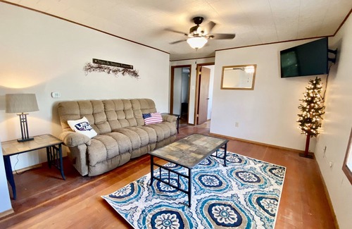 Bagley Apartment | Cozy Upstairs Apartment in Downtown Bagley