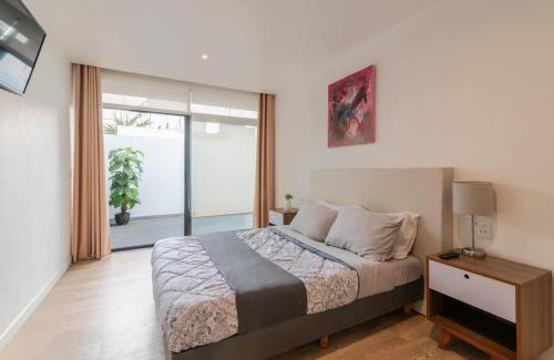 San Jose Insurgentes Apartment | Cozy Urban Rooftop Lounge Free Parking & Wifi