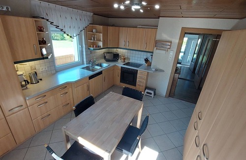 Zell im Fichtelgebirge Apartment | Cozy vacation home (115 sqm) for up to four people with terrace