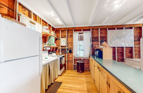 West Bath House | Cozy, Waterfront Cabin-Style Gem with Private Dock and Lovely Views