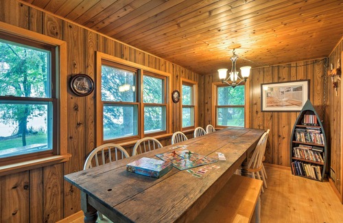Wautoma Cottage | Cozy Wautoma Home w/Boats & Dock on Bughs Lake!