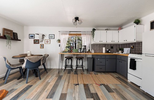 Florissant Cabin | Cozy Winter Cabin! On 1 Acre w Wood Burning Fireplace and Dark Skies!