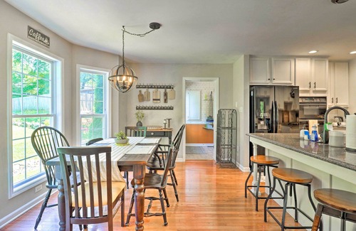 Brevard House | Creekside Brevard Home < 1 Mi to Downtown!