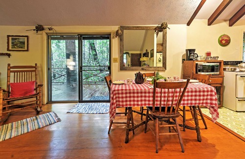 Candler Cottage | Creekside Cottage: Blue Ridge Mountain Escape!