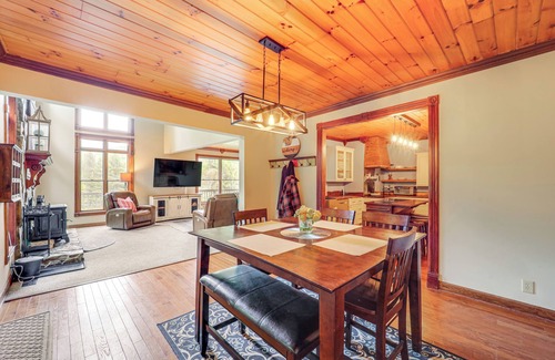 Todd House | Creekside Gazebo + Mtn Views: Spacious Todd Home!