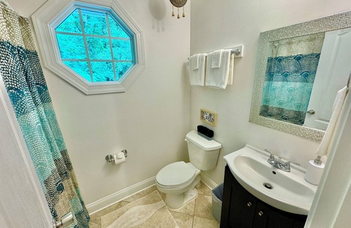 Raleigh House | Creekside Hideaway - Hot Tub, Full Kitchen - 10 min to downtown Raleigh
