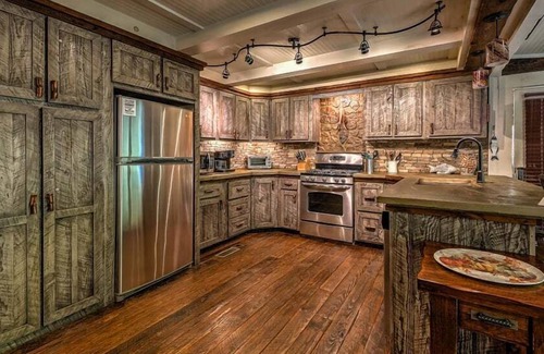 Cashes Valley Cabin | Creekside R&R- Fish or Tube from Deck | Outdoor Living | Screened Porch | Hot Tub