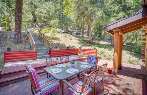 Cedarpines Park House | Crestline Area Vacation Rental Cabin with Decks!