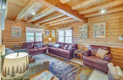 Cedarpines Park House | Crestline Area Vacation Rental Cabin with Decks!