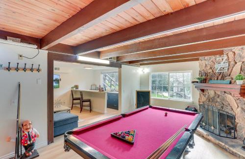 Crestline House | Crestline Home with Private Hot Tub Steps to Lake!