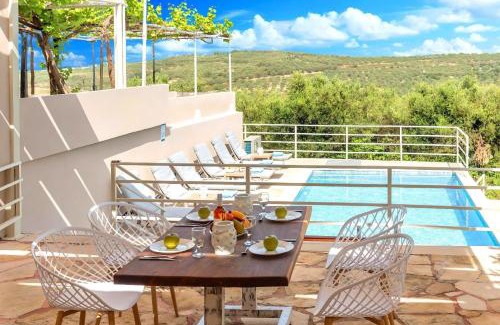 Dramia House | Cretan Breeze Villa Beheizter Privater Swimmingpool