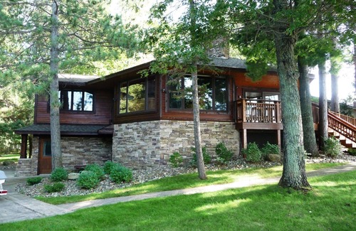 Crosslake Cabin | Crosslake MN Lake Home, Sunsets, Sand Beach, Walk to Town Square