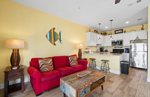 Crystal Beach Condo | Crystal Beach - Ocean View - Steps from Beach - 2nd Floor End Unit