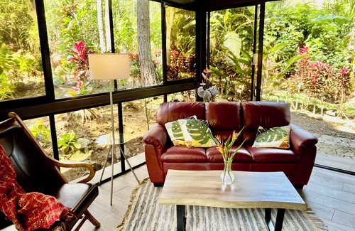 Pacuare Reserve Apartment | Crystal Slow-Cabin secluded in the Rainforest along a mountain stream