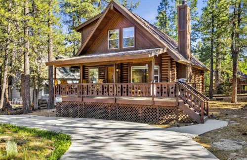Eagle Mountain Estates House | Cub's Cabin/Charming 3-Bedroom Log Cabin Near Big Bear Lake
