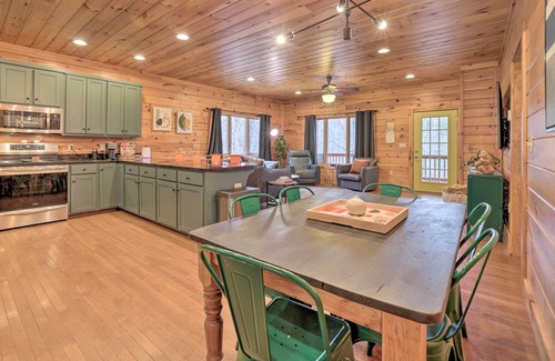 Cullowhee House | Cullowhee Vacation Rental on the River!