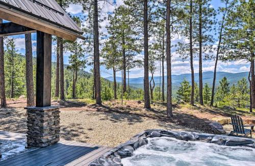 Angel Fire House | Custom Angel Fire Home Views, Hot Tub and Fire Pit!