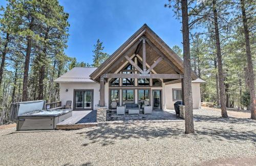 Angel Fire House | Custom Angel Fire Home Views, Hot Tub and Fire Pit!