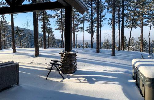 Angel Fire House | Custom Angel Fire Home Views, Hot Tub and Fire Pit!