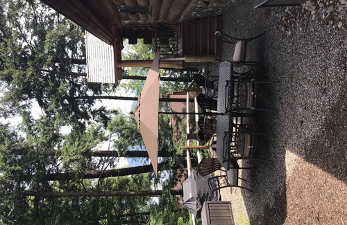 Bolton Landing House | Custom lake view log home 100 feet from the waters edge