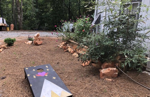 Cleveland House | Custom Wood, Trout Stream, Natural Beauty Privacy 2Br 2Bath, 1Acre, Immaculate