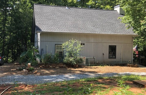 Cleveland House | Custom Wood, Trout Stream, Natural Beauty Privacy 2Br 2Bath, 1Acre, Immaculate
