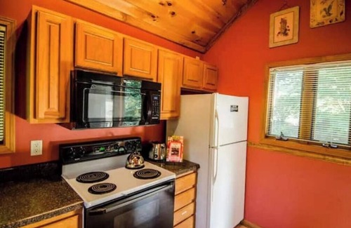 Skyland Cabin | Cute lil cabin w/hottub overlooking the trout pond