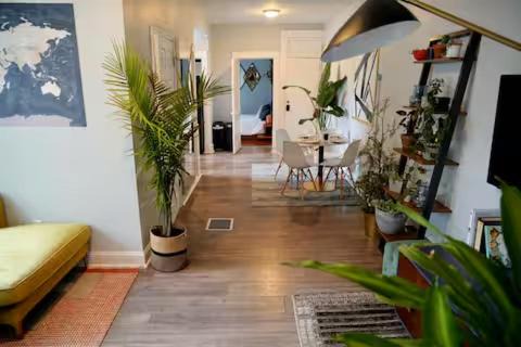 St. Louis Apartment | Cute Neighborhood Rainbow Apt