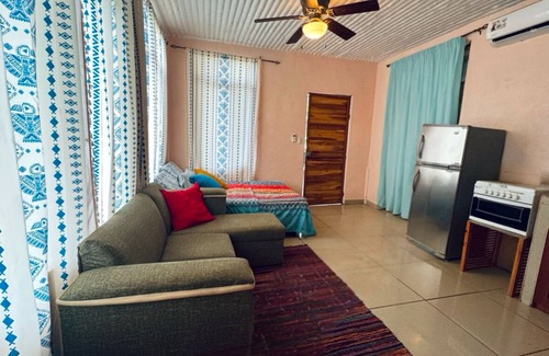 Puerto Carrillo Condo | Cute studio, GREAT location, beautiful pool, close to beach! AC+
