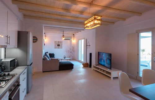 Drios Villa | Cycladic Breeze Villa Odin with swimming pool & great sea view