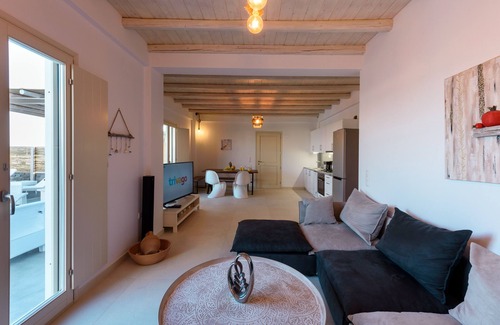 Drios Villa | Cycladic Breeze Villa Odin with swimming pool & great sea view