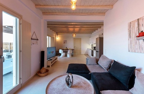Drios Villa | Cycladic breeze Villas Entire Complex with 2 pools & great sea view