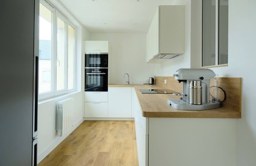 Portbail Apartment | Détente Avec vue Imprenable
