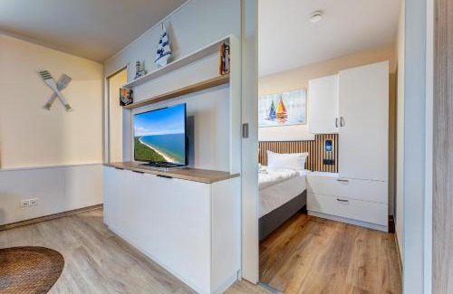 Ueckeritz Apartment | Dünenhäuser Ückeritz UnserUsedomDe FeWo ca40qm direkt am Strand 1I1