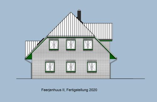 Vollerwiek Apartment | Dünentraum, Ferienwohnung für 4 Personen - Erwachsene oder Kinder - in DE FEERJENHUSEN am Haubarg von Vollerwiek, Fertigstellung April 2020