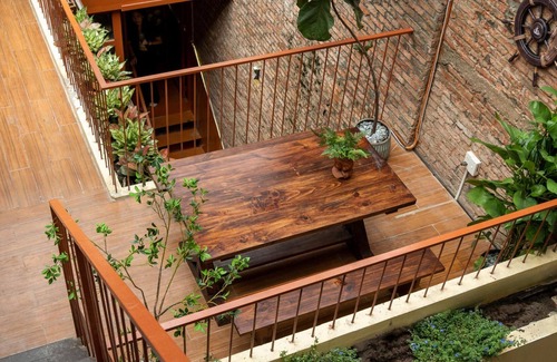 Downtown Ho Chi Minh City House | D1 BEN THANH Market 4BR: Skylight Garden & Bathtub