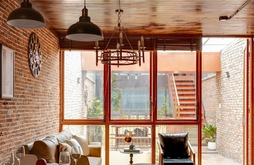 Downtown Ho Chi Minh City House | D1 BEN THANH Market 4BR: Skylight Garden & Bathtub