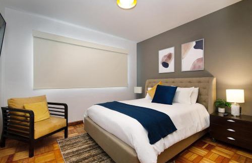 Roma Norte Apartment | D7 Elegante, moderno y acogedor