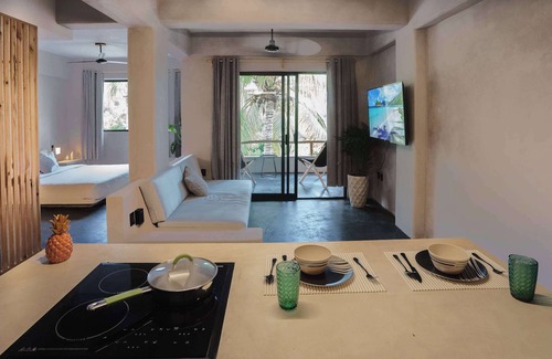 Santa Maria Apartment | Daily Clean A/C Bedroom Pool Starlink Wi-Fi