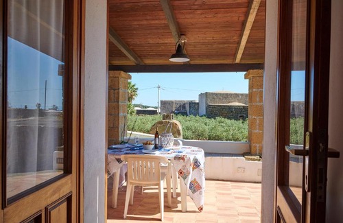 Pantelleria House | Dammuso Girasole Blu VISTA MARE