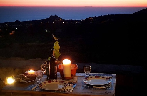 Pantelleria Villa | Dammuso Kuddia at sunset