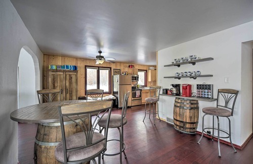 Danbury Cabin | Danbury Cabin w/Wraparound Porch on Lang Lake!