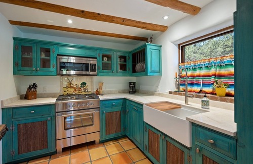 Tesuque House | Dancing Hare - Colorful Renovated Adobe
