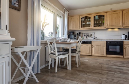 Altfunnixsiel House | Das Ferienhaus "große Scholle" ist mit Vier Schlafzimmern für max