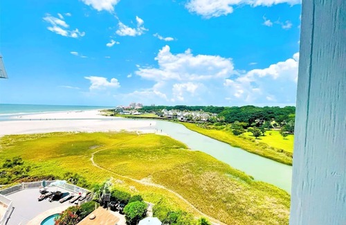 The Dunes Condo | Davis Dunes 2BR Beachfront on Shore Drive w/Stunning Views, Pools & Golf!