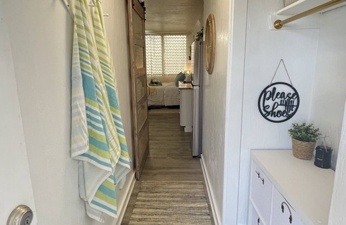 Bostwick Park Condo | Daytona Beach Boho Condo Pool is Open